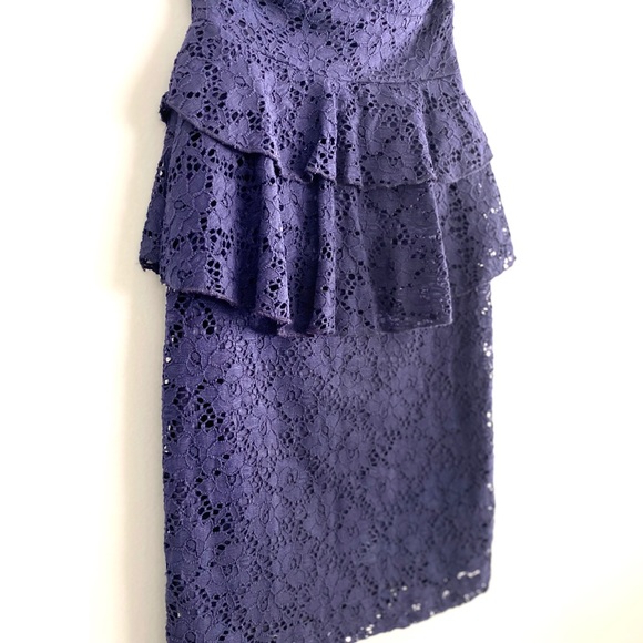 Lovely Day Simple & Strapless Violet Purple Dress - Picture 4 of 8